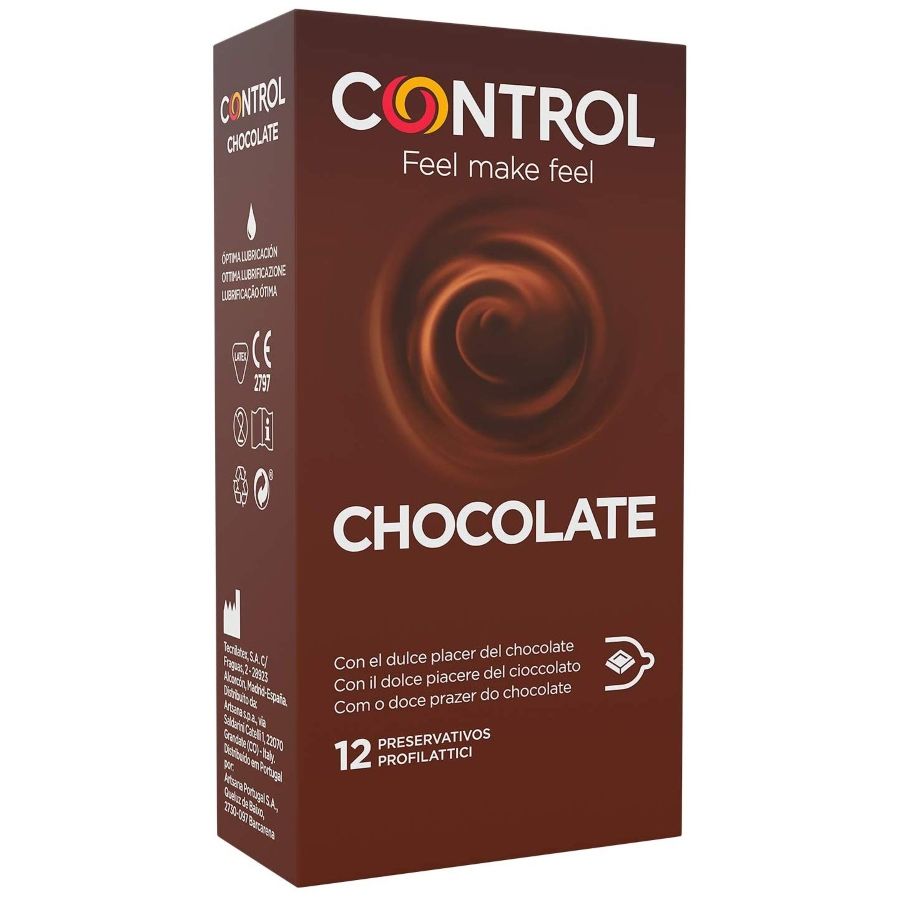 CONTROL - Adapta Chocolate Kondomer med Smak 12 stk