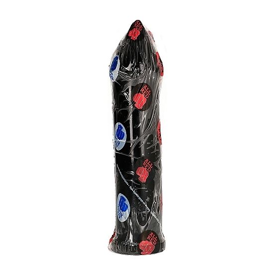 ALL BLACK - Dildo Sort 24 cm