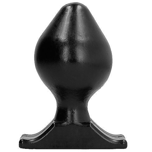 ALL BLACK - Analplugg Sort 17 cm