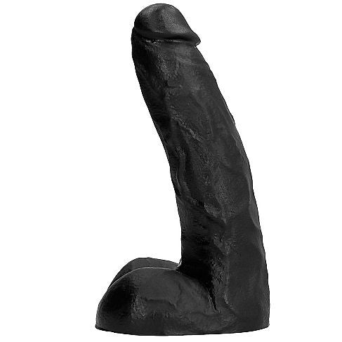 ALL BLACK - Dildo Sort 22 cm