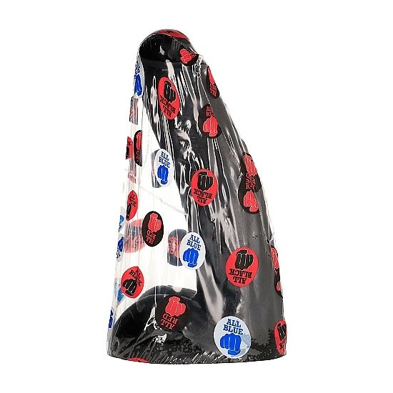 ALL BLACK - Dildo Sort 22 cm