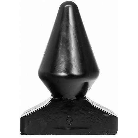 ALL BLACK - Analplugg Sort 20,5 cm