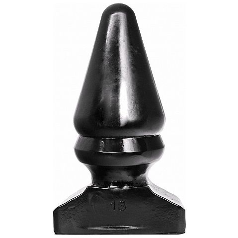 ALL BLACK - Analplugg Sort 28,5 cm
