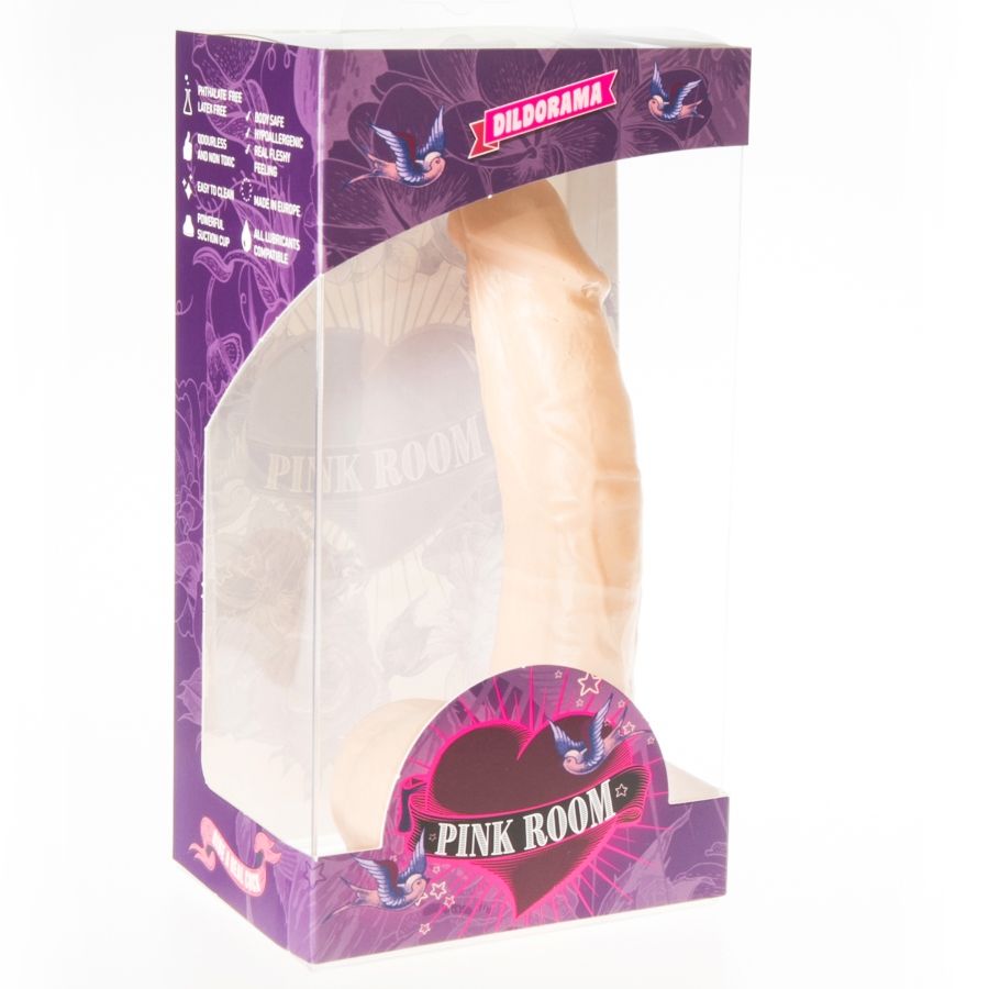 PINK ROOM - Connor Realistisk Dildo Hud 16 cm