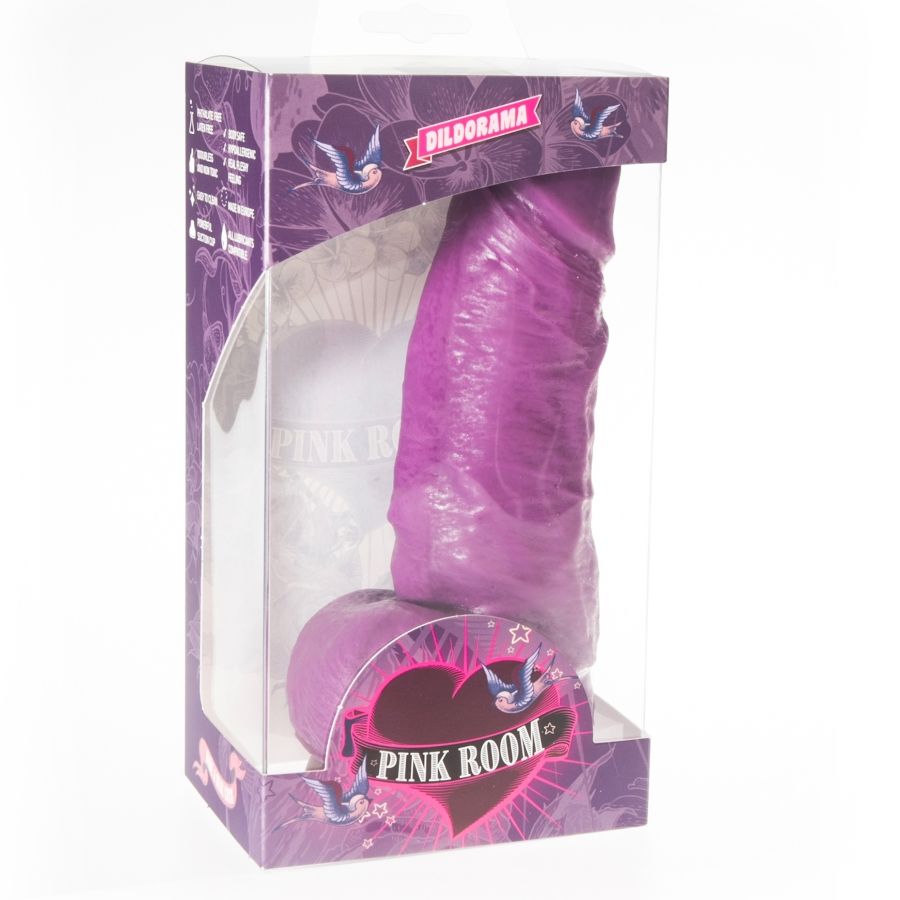 PINK ROOM - Dayan Realistisk Dildo Lilla 17 cm