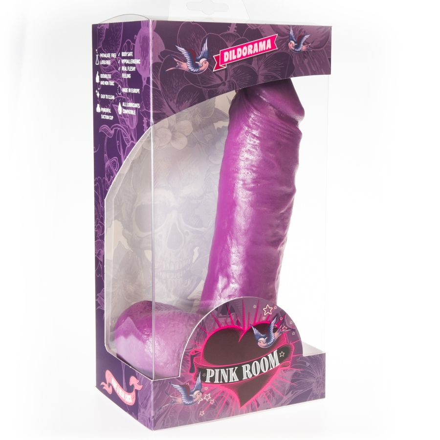 PINK ROOM - Anton Dildo Lilla 21,5 cm