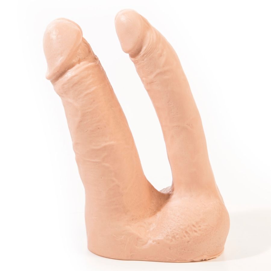 PINK ROOM - Arthus Realistisk dobbel dildo Hud 17/15,5 cm