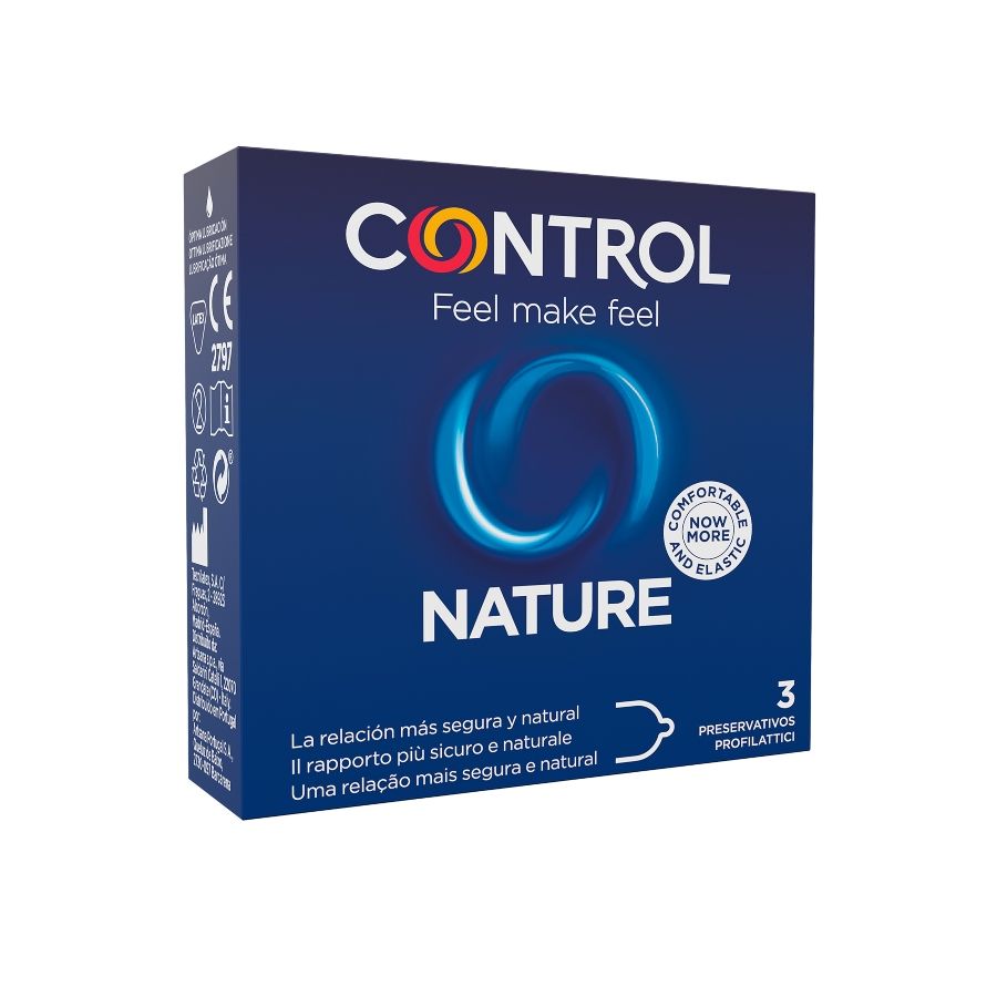 CONTROL - Adapta Nature Standard Kondomer 3 stk