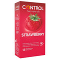 CONTROL - Adapts Strawberry Kondomer med Smak 12 stk