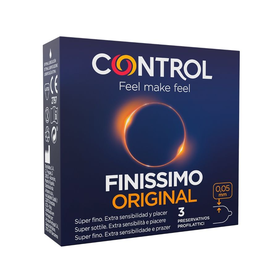 CONTROL - Finissimo Tynne Kondomer 3 stk