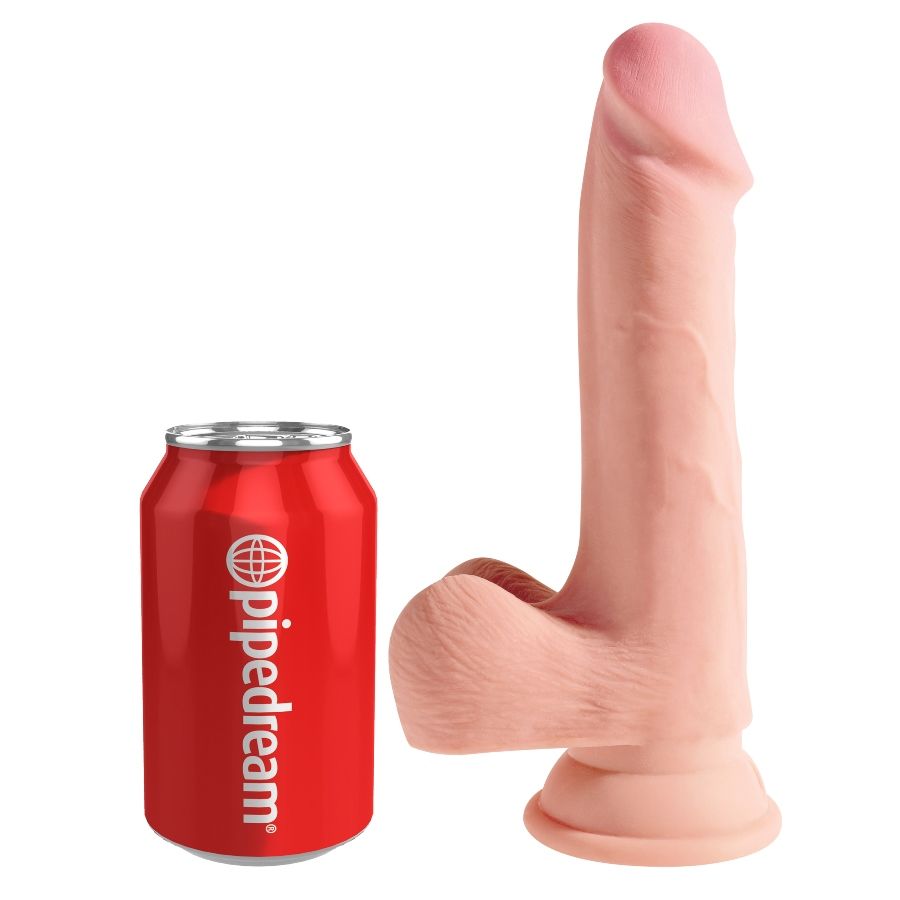 KING COCK - Triple Density Realistisk Dildo 16,5 cm