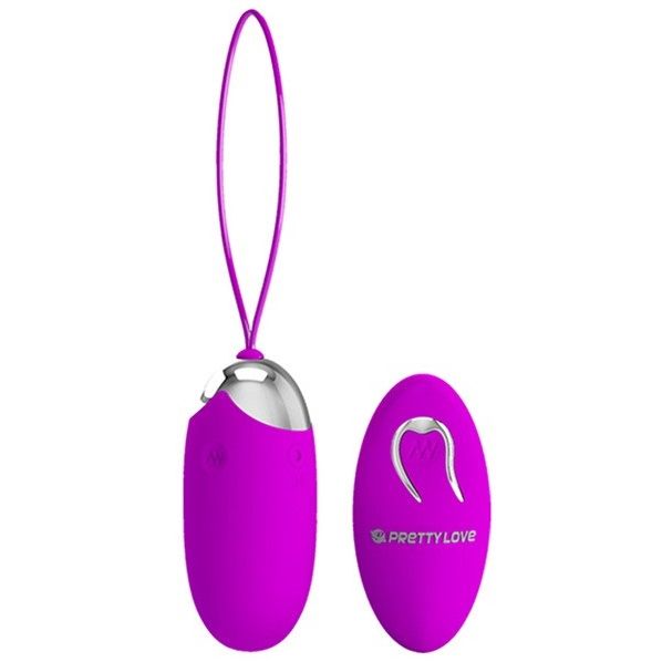 PRETTY LOVE - Berger Oppladbart Vibrerende Egg med Fjernkontroll