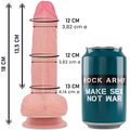 ROCKARMY - Mustang Liquid Silicone Premium Realistisk Dildo 18 cm