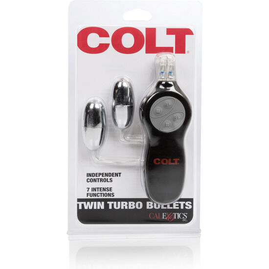 CALEXOTICS - Colt 7 Function Twin Turbo Vibrerende kuler