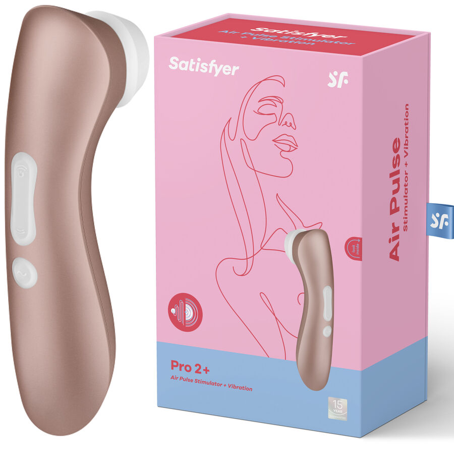 SATISFYER - Pro 2 Klitorisstimulator med lufttrykk
