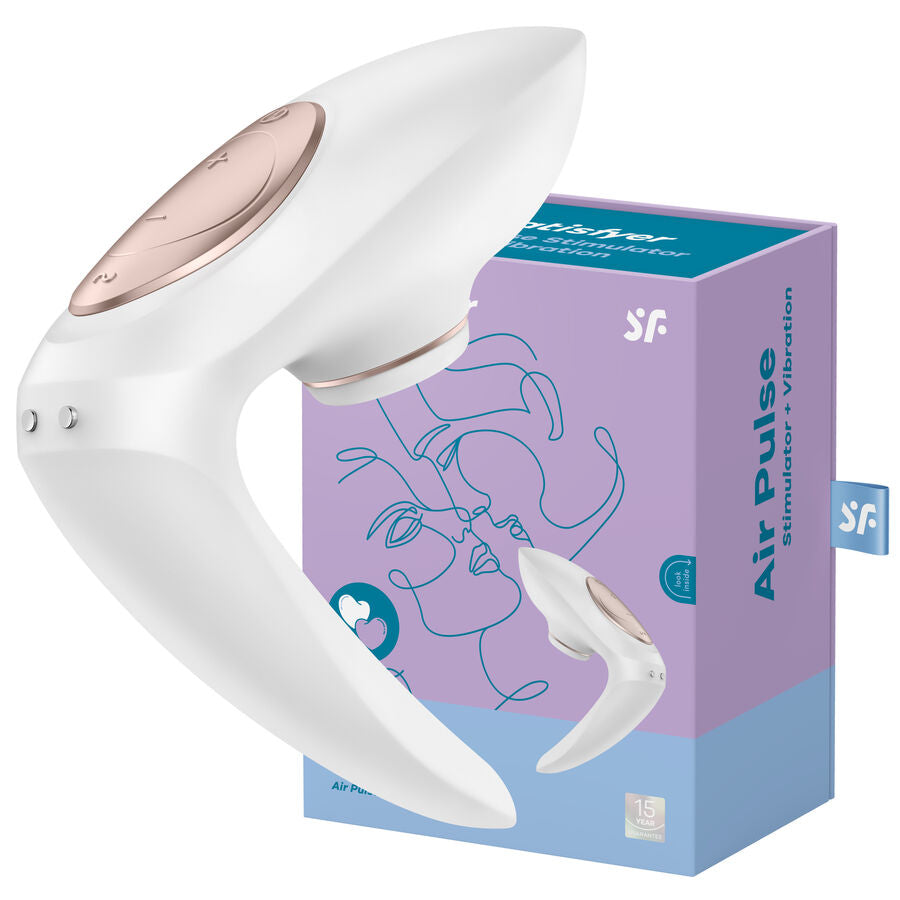 SATISFYER - Pro 4 Couples Lufttrykksvibrator