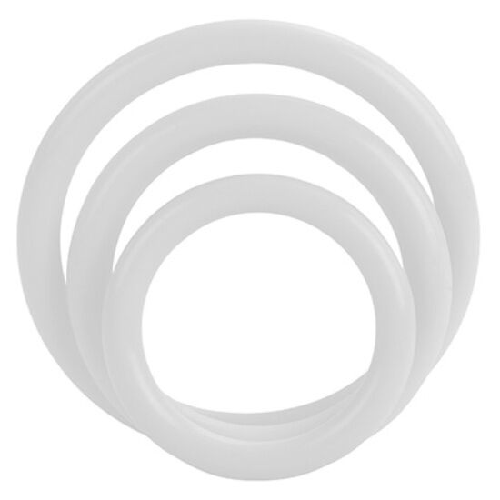 CALEXOTICS - Tri-Rings Penisringsett Selvlysende 3 stk