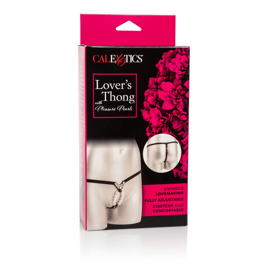 CALEXOTICS - Lovers Thong Stimulerende truse med perler