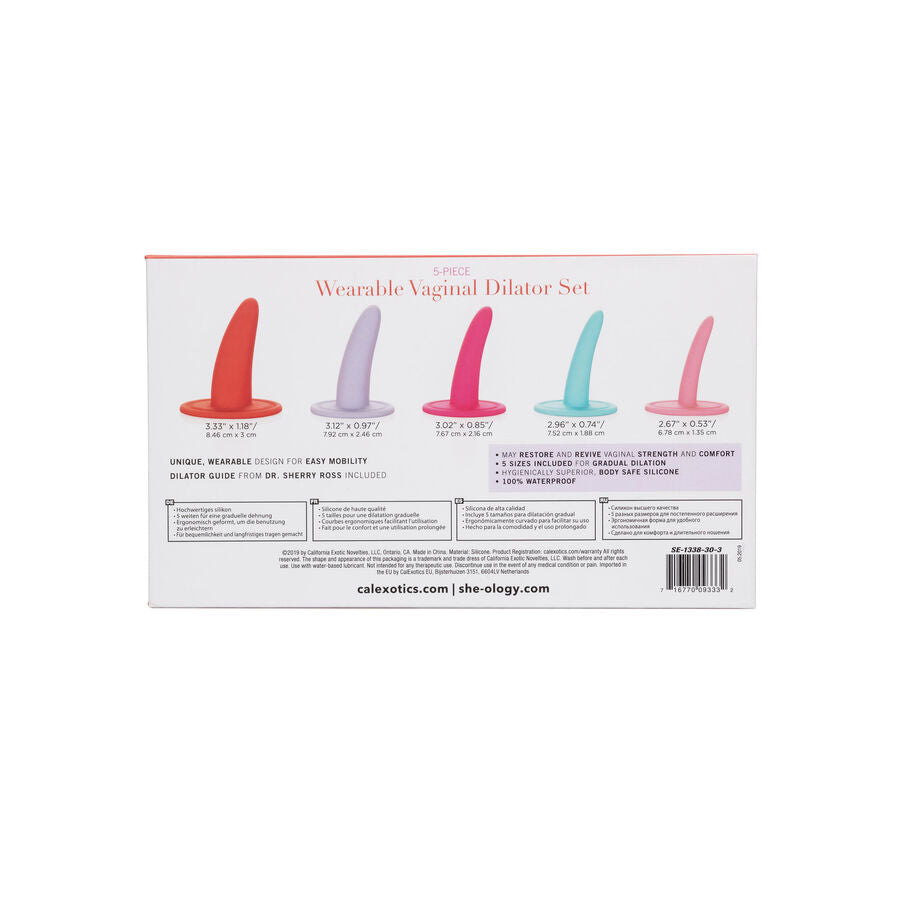 CALEXOTICS - She-Ology Vaginale dilatorer 5 stk