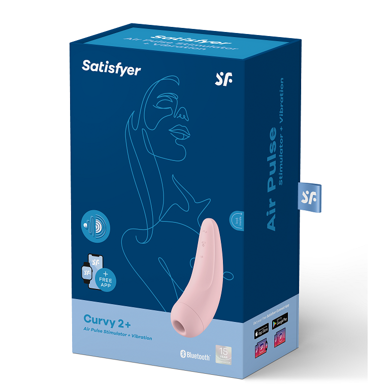 SATISFYER - Curvy 2+ Lufttrykksstimulator