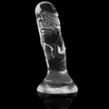X RAY - Clear Realistisk Dildo Transparent 12 cm