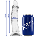X RAY - Clear Cock Transparent dildo 19 cm