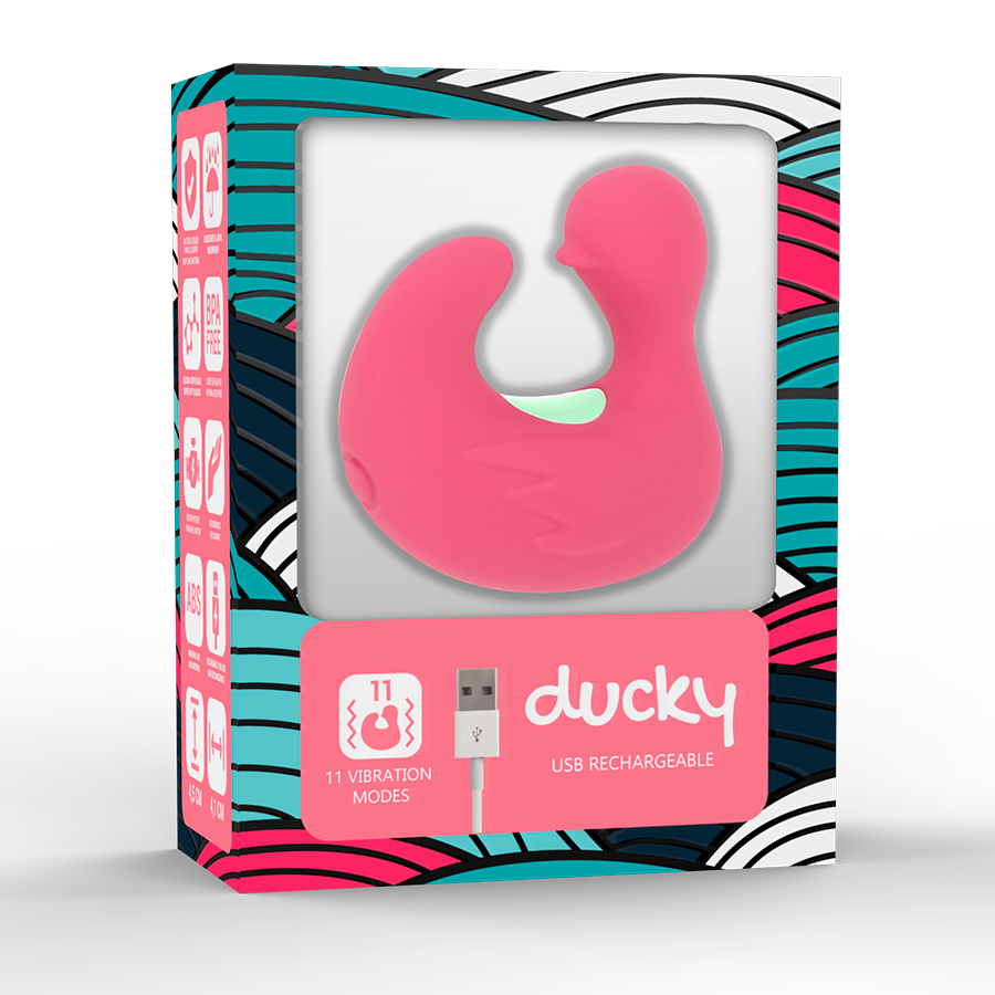 HAPPY LOKY - Duckymania Oppladbar Fingervibrator