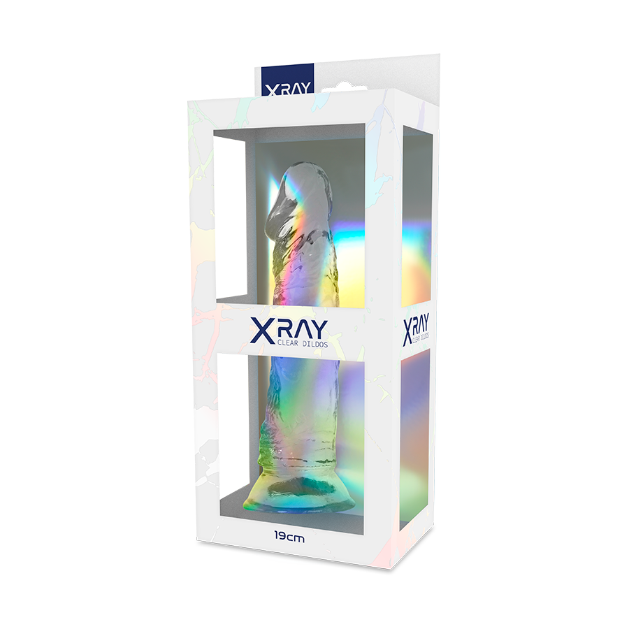 X RAY - Clear Cock Transparent dildo 19 cm