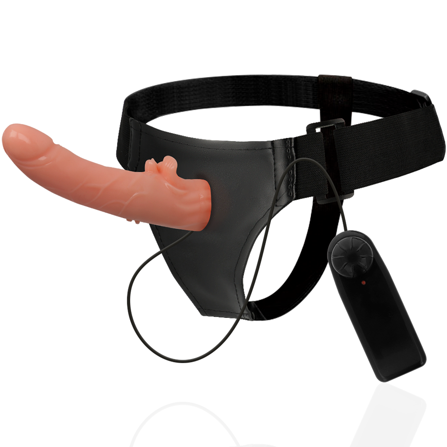 HARNESS ATTRACTION - Hector Vibrerende Strap-on 20 cm