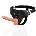 HARNESS ATTRACTION - Taylor Deluxe Strap-on-sett 18 cm