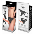 HARNESS ATTRACTION - Taylor Deluxe Strap-on-sett 18 cm