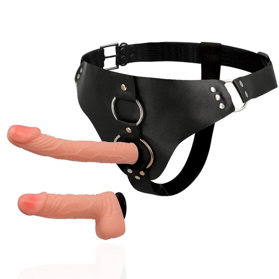 HARNESS ATTRACTION - Murdock Strap-on-sett 19,8 cm