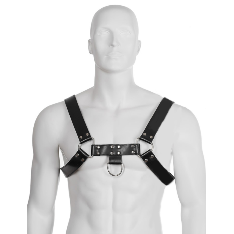 LEATHER BODY - Kjedeharness III