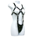 LEATHER BODY - Exposed Harness Dame