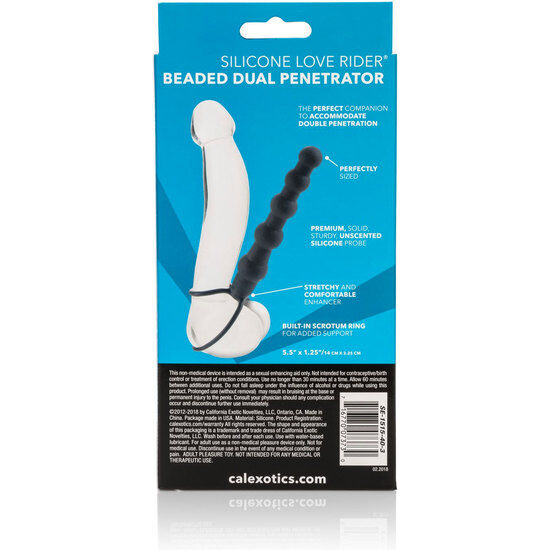 CALEXOTICS - Love Rider Beaded Dual Penetrator