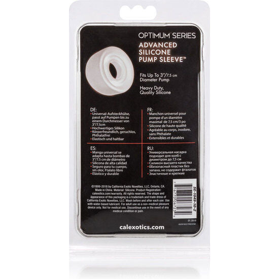 CALEXOTICS - Advanced Silikon-hylse til Penispumpe Transparent