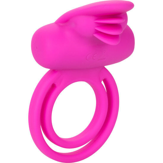 CALEXOTICS - Dual Clit Flicker Vibrerende penisring med klitorisstimulator