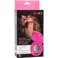 CALEXOTICS - Dual Clit Flicker Vibrerende penisring med klitorisstimulator