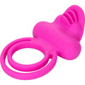 CALEXOTICS - Dual Clit Flicker Vibrerende penisring med klitorisstimulator