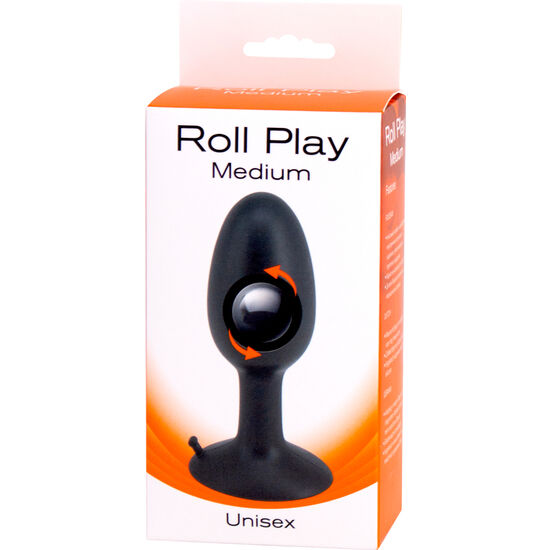 SEVEN CREATIONS - Roll Play Analplugg i silikon Medium