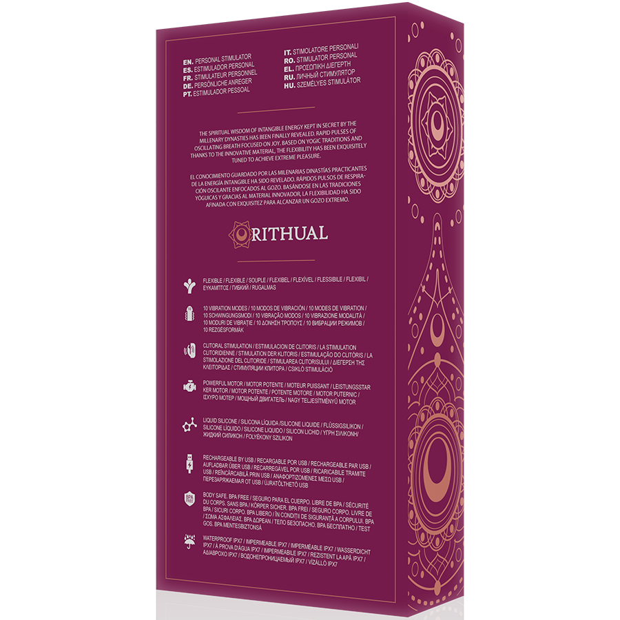 RITHUAL - Anusara 2.0 Dobbeltvibrator Orkidé
