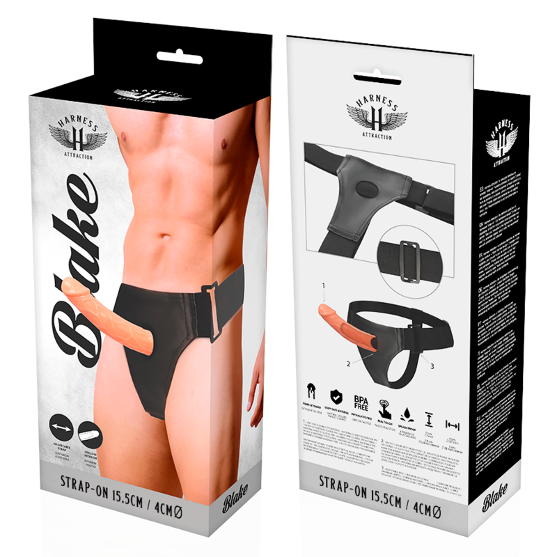 HARNESS ATTRACTION - Blake Penisforlenger 15,5 cm
