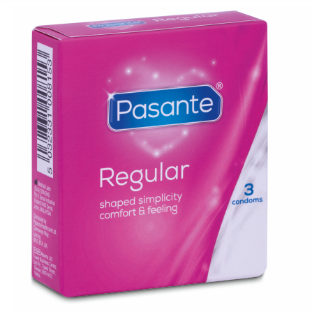PASANTE - Regular Standard Kondomer 3 stk