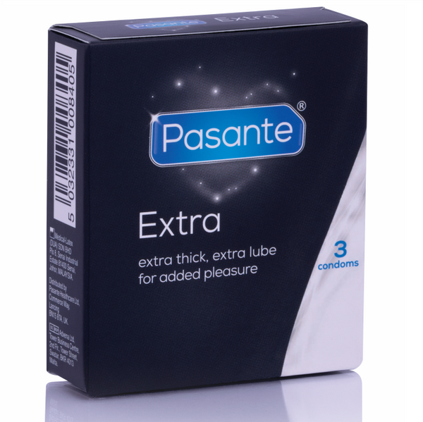 PASANTE - Extra Extra Thick Tykke Kondomer 3 stk