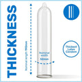 PASANTE - Extra Extra Thick Tykke Kondomer 3 stk