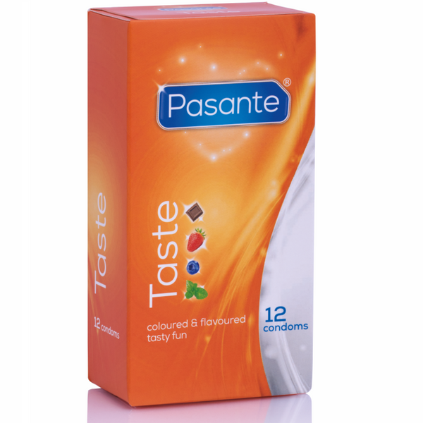 PASANTE - Flavors Kondomer med Smak 12 stk