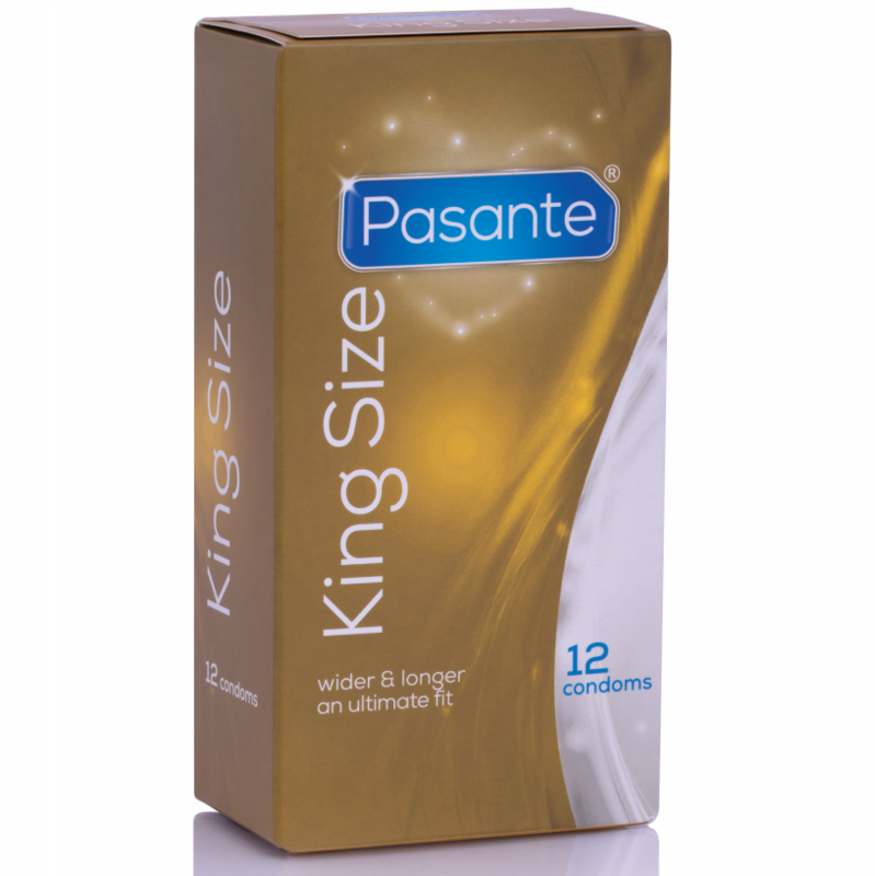 PASANTE - King Size Store kondomer 12 stk