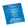 PASANTE - Ribbed Passion Kondomer med riller 12 stk