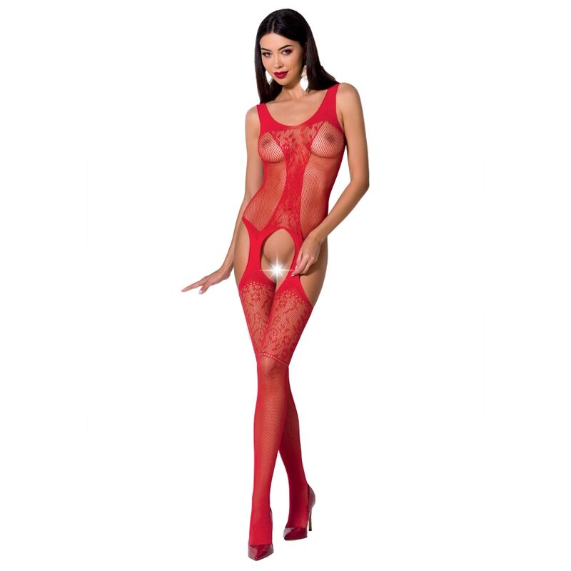 PASSION - Bodystocking Rød One Size