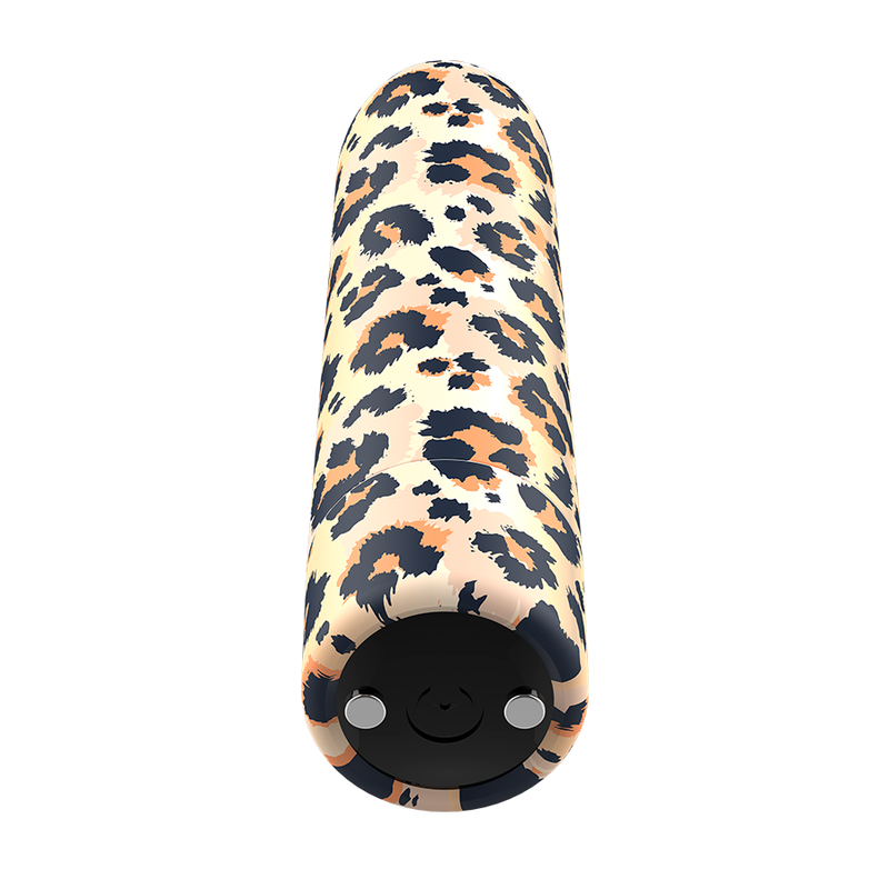 CUSTOM BULLETS - Oppladbar magnetisk kule Leopard 10 intensiteter